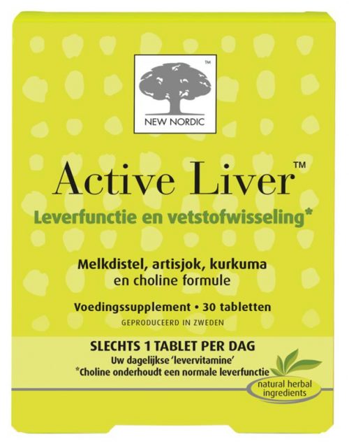 Active liver 30 tabletten New Nordic