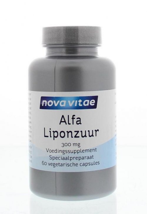 Alfa liponzuur 300 mg 60 capsules Nova Vitae