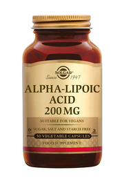 Alpha Lipoic Acid 200 mg 50 stuks Solgar