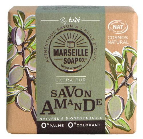 Amandelzeep cosmos natural 100 gram Marseille Soap