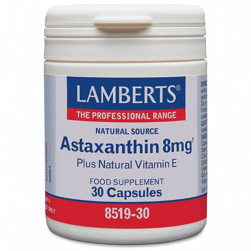 Astaxanthine 8mg 30 capsules Lamberts