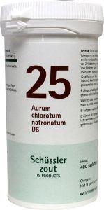 Aurum chloratum natrium 25 D6 Schussler 400 tabletten Pfluger