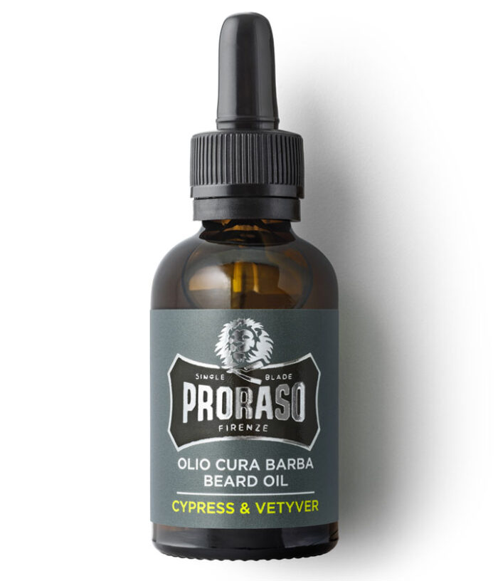 Baard olie cypres & vetyver 30ml Proraso