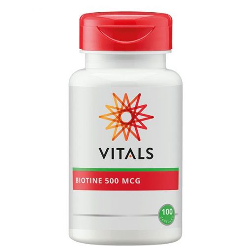 Biotine 500 mcg 100 capsules Vitals