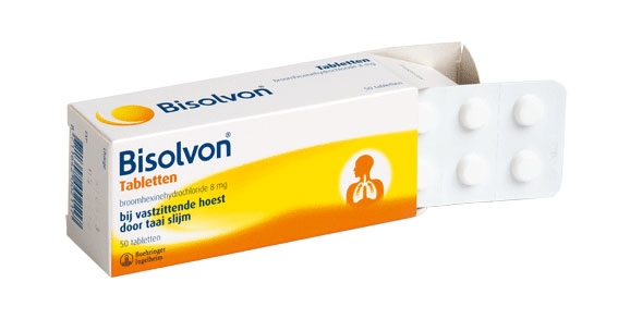 Bisolvon Hoesttabetten 8 mg 50 stuks
