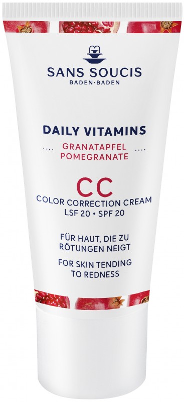 CC cream anti-redness 30ml Daily Vitamins Granaatappel Sans Soucis
