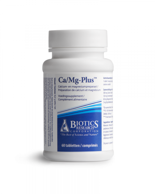 Ca Mg plus 60 tabletten Biotics