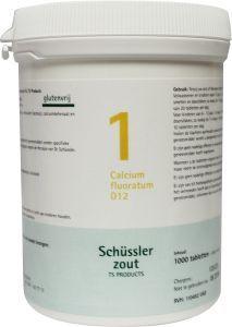 Calcium fluoratum 1 D12 Schussler 1000 tabletten Pfluger