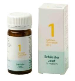 Calcium fluoratum 1 D12 Schussler 100 tabletten Pfluger