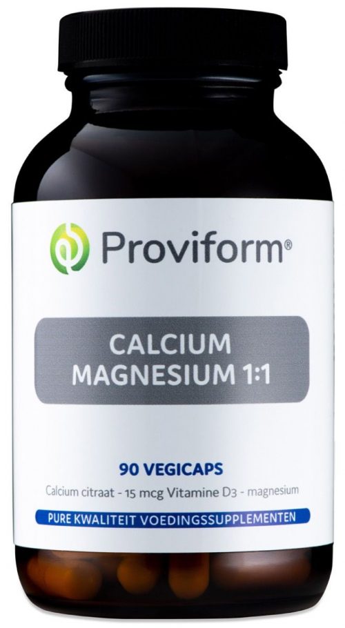 Calcium magnesium 1:1 & D3 90 vegicapsules Proviform