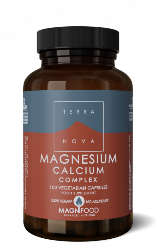 Calcium magnesium 2:1 complex 100 capsules Terranova