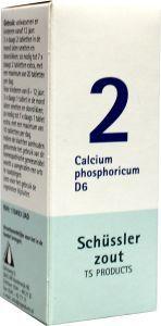 Calcium phosphoricum 2 D6 Schussler 100 tabletten Pfluger