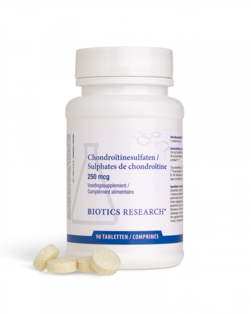 Chondroitine sulfaat 250 mg 90 tabletten Biotics