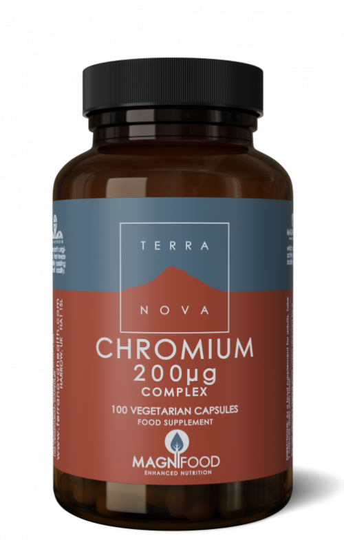 Chromium 200 mcg complex 100 capsules Terranova