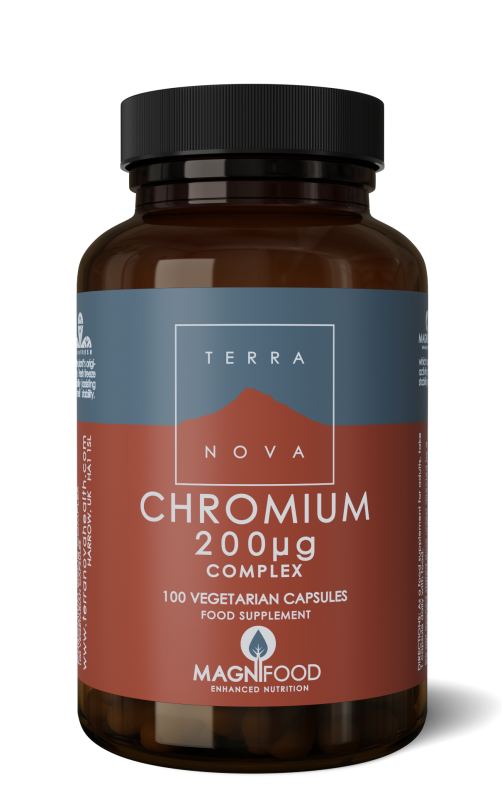 Chromium 200 mcg complex 100 capsules Terranova