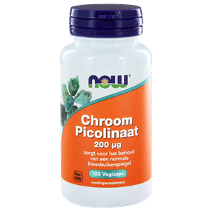 Chroom Picolinaat 200 mcg 100 capsules NOW