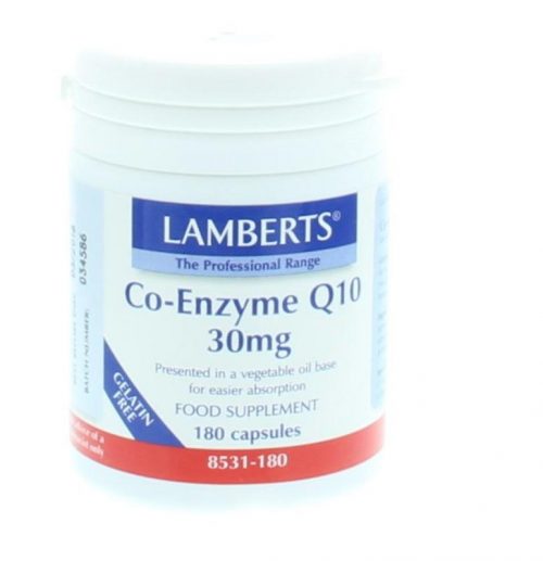 Co enzym Q10 30 mg 180 vegicapsules Lamberts