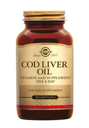 Cod Liver Oil 100 stuks Solgar