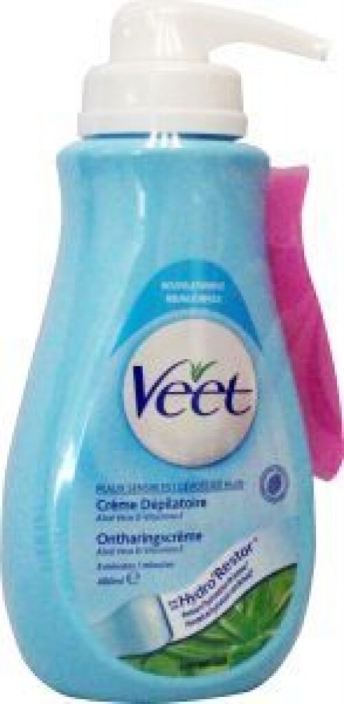 Creme gevoelige huid pomp 400 ml Veet