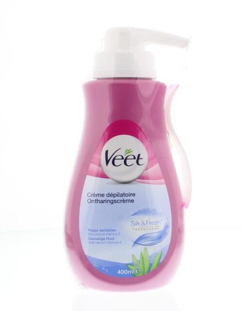 Creme gevoelige huid pomp 400 ml Veet