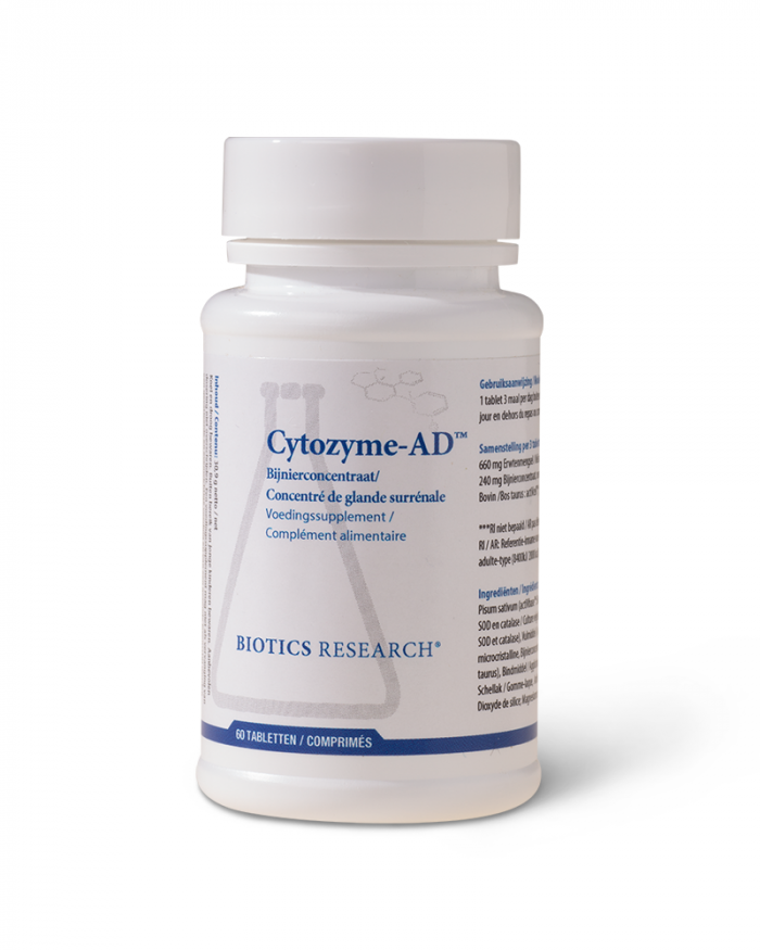 Cytozyme AD bijnier 60 tabletten Biotics