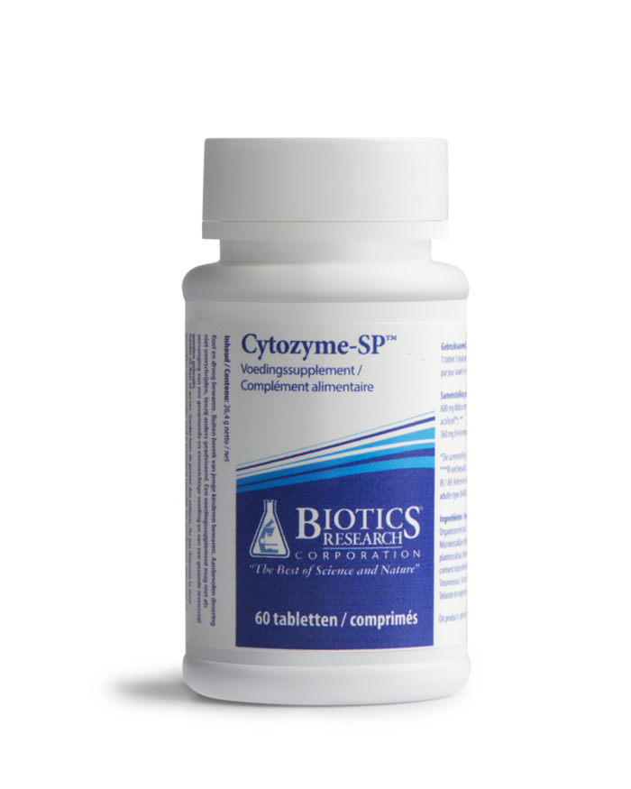 Cytozyme SP milt 60 tabletten Biotics