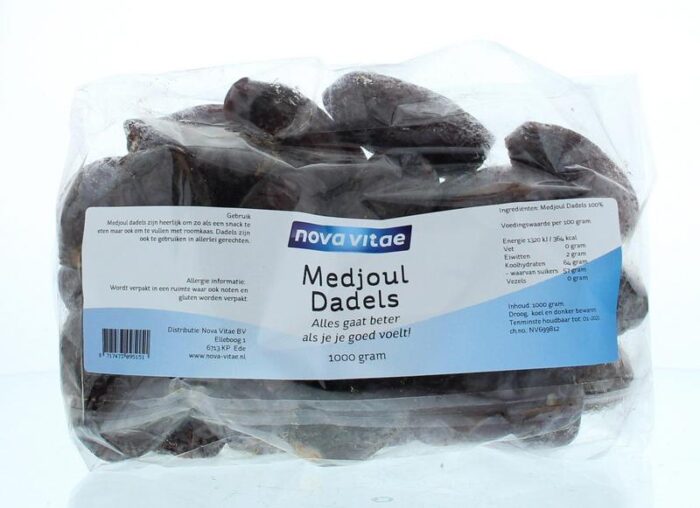 Dadels medjoul premium large 1000 gram Nova Vitae