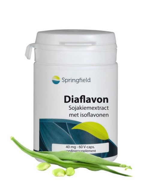 Diaflavon soja isoflavon 40 mg 60 vegicaps Springfield