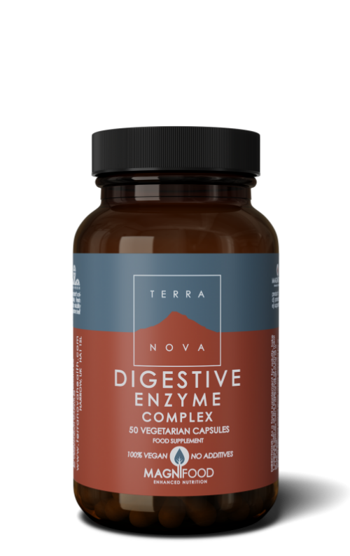 Digestive enzyme complex 100 capsules Terranova