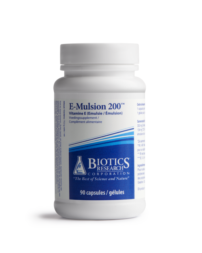 E mulsion 200 90 capsules Biotics