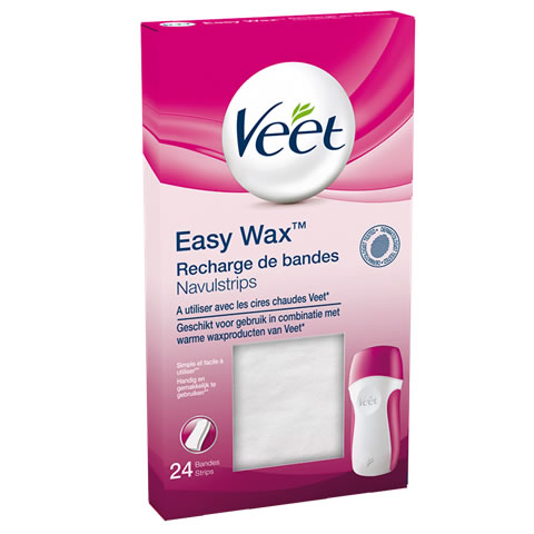 Easy wax strips 24 stuks Veet