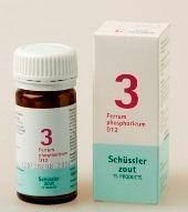 Ferrum phosphoricum 3 D12 Schussler 100 tabletten Pfluger
