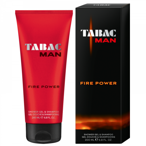 Fire Power Shower gel & Shampoo 200 ml Tabac