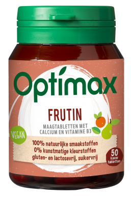 Frutin maagtabletten 50 kauwtabletten Optimax