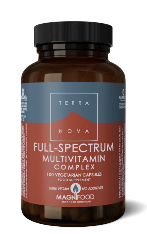 Full-spectrum multivitaminen complex 100 capsules Terranova