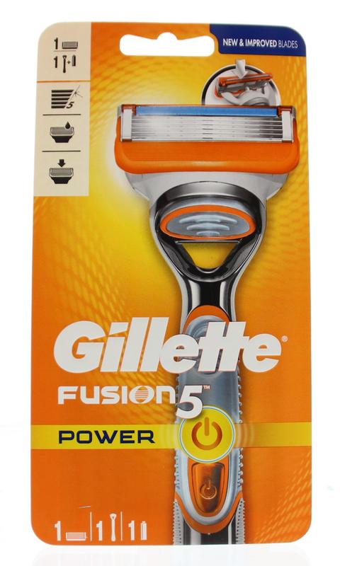 Fusion 5 Power scheerapparaat (1 mesje) 1 stuk Gillette