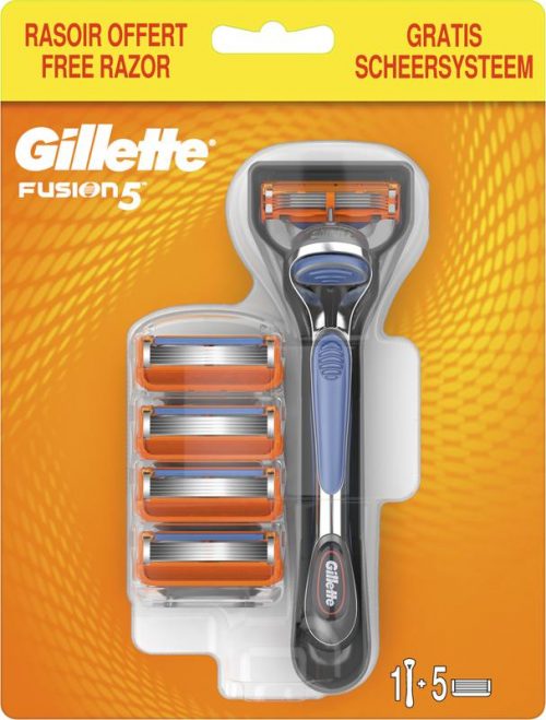 Fusion 5 manual + 4 mesjes (5 mesjes) 1 stuks Gillette