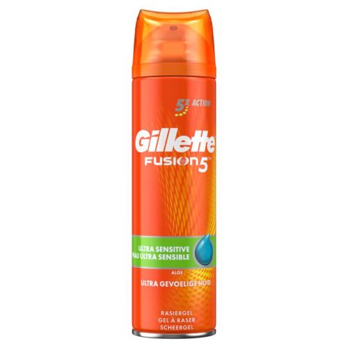 Fusion 5 ultimate sensitive gel 200ml Gillette