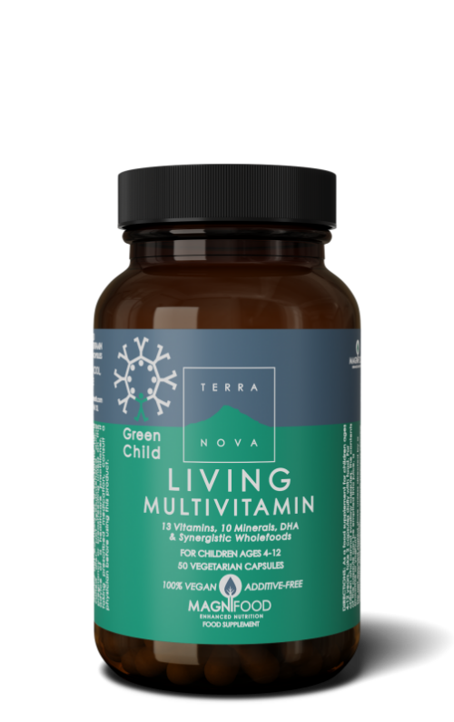 Green child living multivitamins 50 capsules Terranova