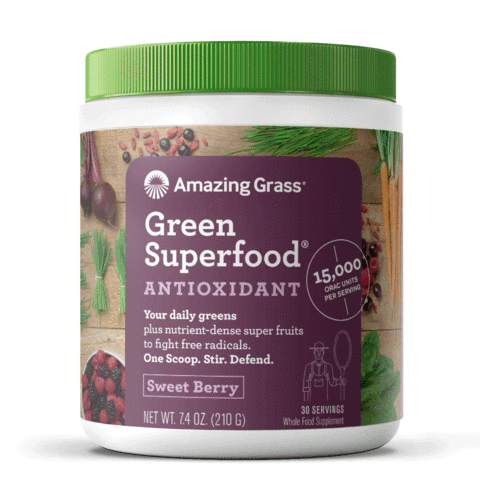 Green superfood anti oxidant orac poeder 210 gram Amazing Grass