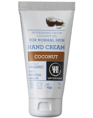 Handcreme kokosnoot 75 ml Urtekram