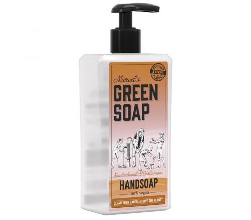 Handzeep sandelhout & kardemom 500 ml Marcel's GR Soap