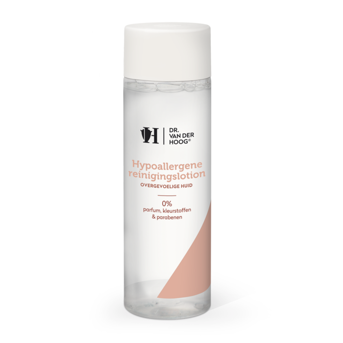 Hypoallergene reinigingslotion 200 ml DR vd Hoog