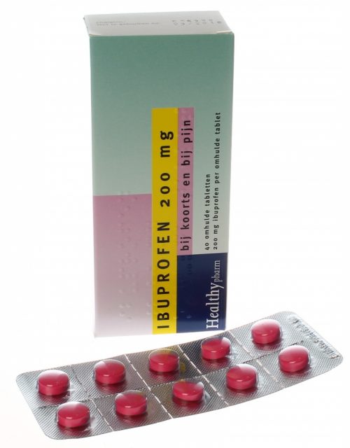 Ibuprofen 200 mg 40 tabletten Healthypharm