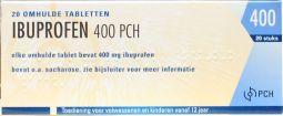 Ibuprofen 400 mg 20 tabletten Teva