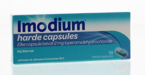 Imodium anti diarree 2 mg 10 capsules