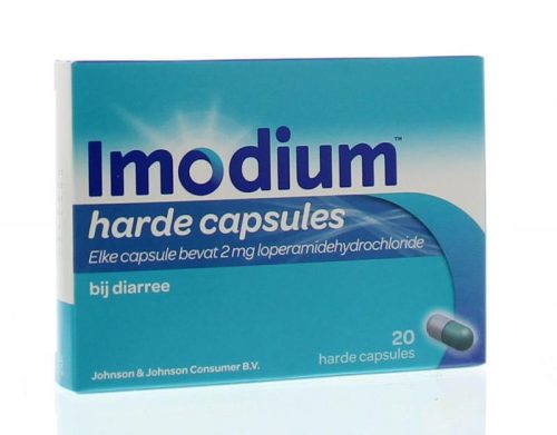 Imodium anti diarree 2 mg 20 capsules
