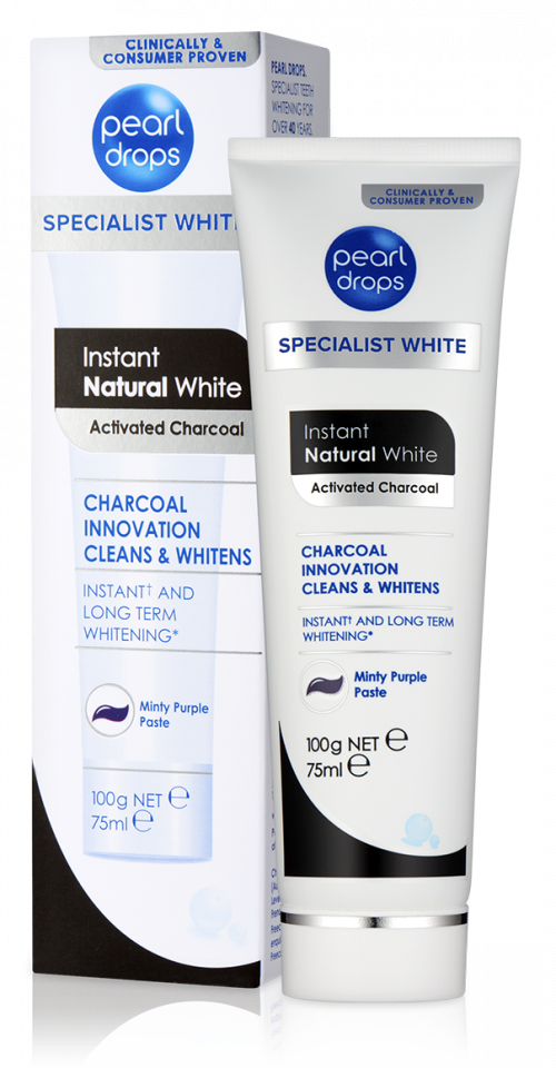 Instant Natural White tandpasta 50 ml Pearldrops