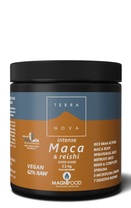 Intense maca & reishi super shake 224 gram Terranova