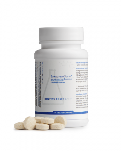 Intenzyme forte 100 tabletten Biotics